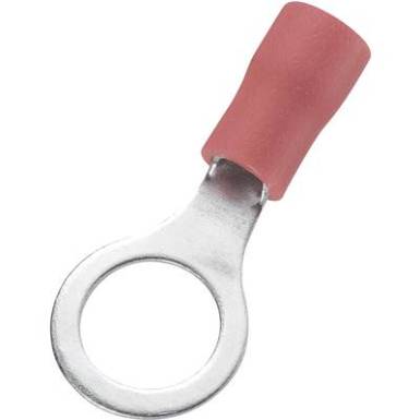 Gyűrüs kábelsaru 0.5 - 1.5 mm?, piros, 100 db, Tru Components 1566746 Gyűrüs kábelsaru 0.5 - 1.5 mm?, piros, 100 db, Tru Components 1566746
