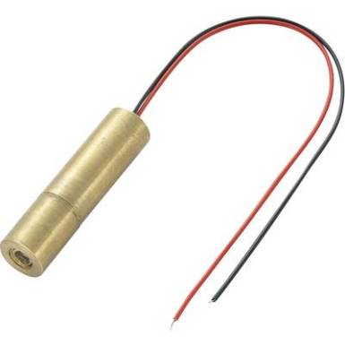 L&eacute;zer modul, z&ouml;ld, max. 1 mW, Tru Components Lm01GND