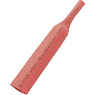Zsugorcső 2:1, piros, 12,5/25 mm, TRU COMPONENTS 1566770 Zsugorcső 2:1, piros, 12,5/25 mm, TRU COMPONENTS 1566770