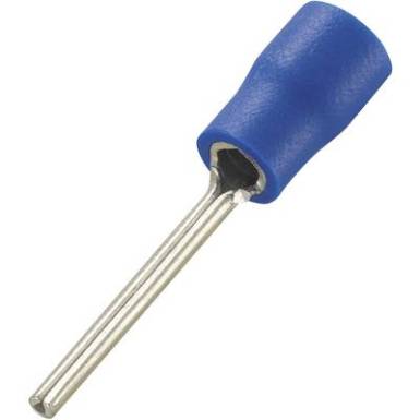 Kábel csatlakozó 1,9 x 28 mm, kék, 100 db, Tru Components Kábel csatlakozó 1,9 x 28 mm, kék, 100 db, Tru Components