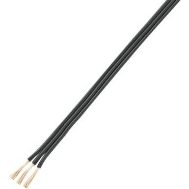 PVC vezeték 3 x 0,75 mm?, fekete, 20 m, Tru Components PVC vezeték 3 x 0,75 mm?, fekete, 20 m, Tru Components