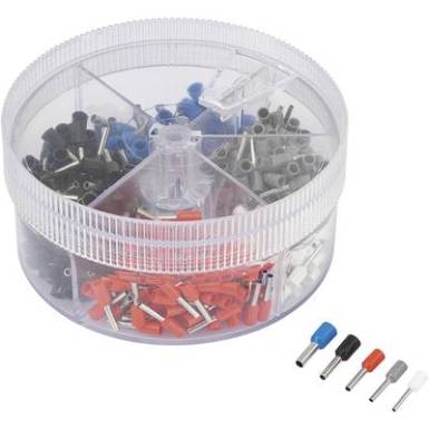 Érvéghüvely készlet, 0.5 - 2.5 mm?, Tru Components Érvéghüvely készlet, 0.5 - 2.5 mm?, Tru Components