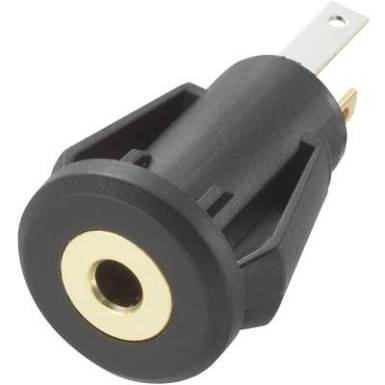 2,5 mm-es jack aljzat, 3 pól., sztereo, Tru Components 1567095 2,5 mm-es jack aljzat, 3 pól., sztereo, Tru Components 1567095