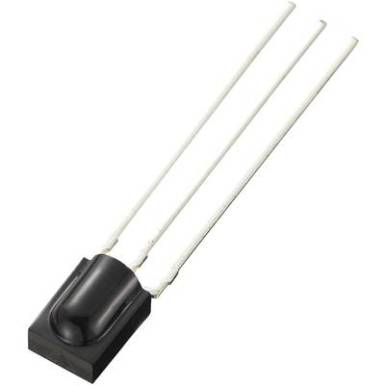 Infra vevő, 2,7-5,5V, Tru Components OS-1838 Infra vevő, 2,7-5,5V, Tru Components OS-1838