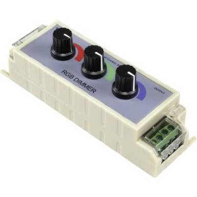 RGB dimmer, 3 csatorn&aacute;s 3A 12-24V, Tru Components SU12001