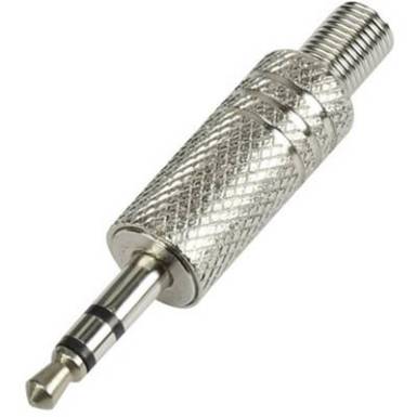 3.5 mm, sztereo, dug&oacute; f&eacute;m, Tru Components