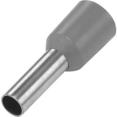 Érvéghüvely 9 mm Részlegesen szigetelt Szürke TRU COMPONENTS 1091282 100 db Érvéghüvely 9 mm Részlegesen szigetelt Szürke TRU COMPONENTS 1091282 100 db