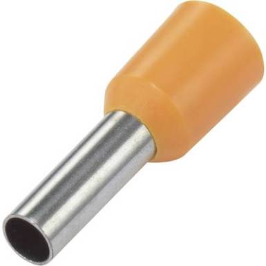 &Eacute;rv&eacute;gh&uuml;vely 9 mm R&eacute;szlegesen szigetelt Narancs TRU COMPONENTS 1091294 100 db