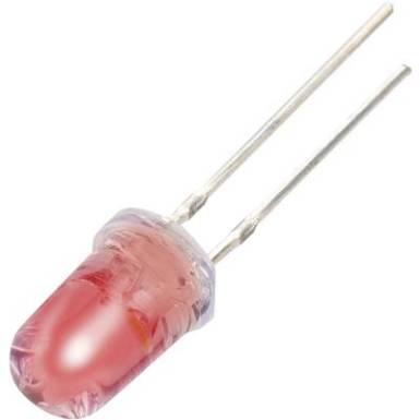 LED kivezetéssel Piros, Fehér Kerek 5 mm 950 mcd, 2000 mcd 30 °, 18 ° 20 mA, 20 mA 2 V, 3.3 V TRU COMPONENTS LED kivezetéssel Piros, Fehér Kerek 5 mm 950 mcd, 2000 mcd 30 °, 18 ° 20 mA, 20 mA 2 V, 3.3 V TRU COMPONENTS
