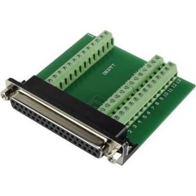 SUB-D beépíthető aljzat, csavaros bekötés, 37 pól., Tru Components SUB-D beépíthető aljzat, csavaros bekötés, 37 pól., Tru Components