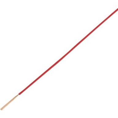 J&aacute;rműipari vezet&eacute;k, aut&oacute;villamoss&aacute;gi k&aacute;bel 1X2.5 piros 50m