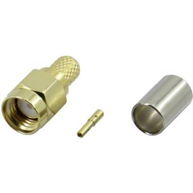 Csatlakozó, Tru Components SMA-JC-RG58-2 Csatlakozó, Tru Components SMA-JC-RG58-2