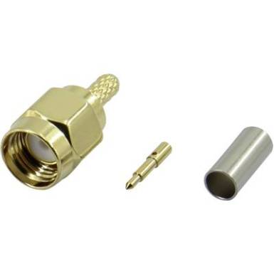 Csatlakozó, Tru Components SMA-JC-RG174-2 Csatlakozó, Tru Components SMA-JC-RG174-2
