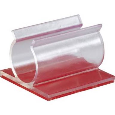 Rögzítő foglalat öntapadó Átlátszó TRU COMPONENTS 1386636 93014c470a 1 db Rögzítő foglalat öntapadó Átlátszó TRU COMPONENTS 1386636 93014c470a 1 db