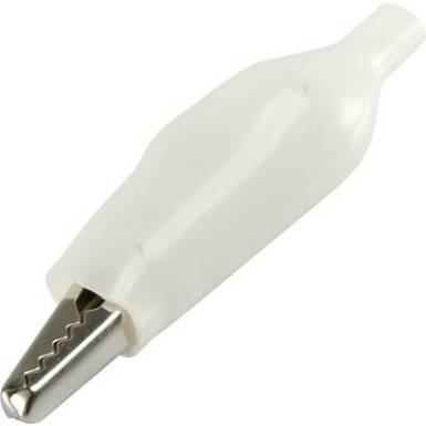 Krokodilcsipesz Fehér Hossz: 55 mm TRU COMPONENTS 93038c48 1 db Krokodilcsipesz Fehér Hossz: 55 mm TRU COMPONENTS 93038c48 1 db