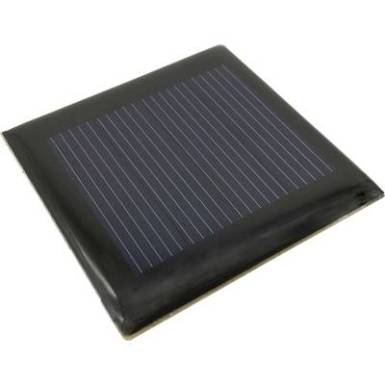 Mini napelem, szol&aacute;rcella POLY-PVZ-4949-2V 2 V/DC 0.1 A 1 db 49 x 49 x 3.1 mm