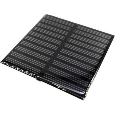 Mini napelem, szolárcella POLY-PVZ-8080-5V 5 V/DC 0.12 A 1 db 80 x 80 x 2.9 mm Mini napelem, szolárcella POLY-PVZ-8080-5V 5 V/DC 0.12 A 1 db 80 x 80 x 2.9 mm