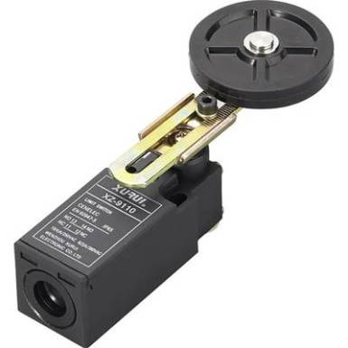 Végálláskapcsoló 250 V/AC 10 A Görgős kar Nyomó TRU COMPONENTS XZ-9/110 IP65 1 db Végálláskapcsoló 250 V/AC 10 A Görgős kar Nyomó TRU COMPONENTS XZ-9/110 IP65 1 db