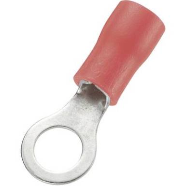 Gyűrüs kábelsaru 0.5 - 1.5 mm?, piros, 100 db, Tru Components 1570153 Gyűrüs kábelsaru 0.5 - 1.5 mm?, piros, 100 db, Tru Components 1570153