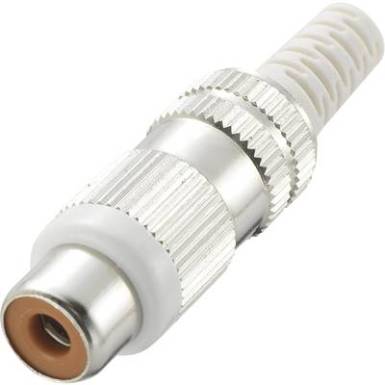 RCA aljzat, sárga, Tru Components 1570245 RCA aljzat, sárga, Tru Components 1570245