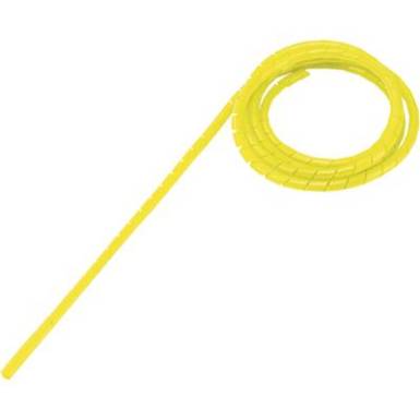 Spir&aacute;lt&ouml;mlő, tekercsben 2-25 mm, s&aacute;rga, 5 m, Tru Componets