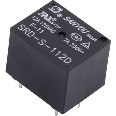 Rel&eacute;, Tru Components 12VDC SRD-S-112D