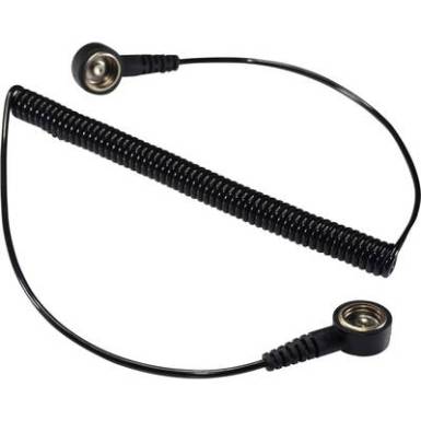 ESD f&ouml;ldelő k&aacute;bel 1.83 m nyom&oacute;gomb 10 mm/nyom&oacute;gomb 10 mm, Tru Components