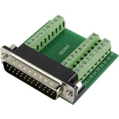 SUB-D beépíthető dugó, csavaros bekötés, 25 pól., Tru Components SUB-D beépíthető dugó, csavaros bekötés, 25 pól., Tru Components