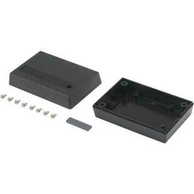 Univerzális műszerdoboz 88 x 58 x 30 mm, ABS, fekete, Tru Components 98003C11 Univerzális műszerdoboz 88 x 58 x 30 mm, ABS, fekete, Tru Components 98003C11
