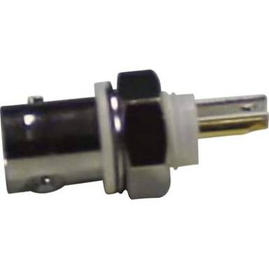 BNC aljzat, beépíthető, függőleges, 50 Ohm, Tru Components BNC aljzat, beépíthető, függőleges, 50 Ohm, Tru Components