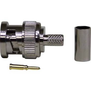 BNC dug&oacute;, krimpelhető, 50 Ohm, Tru Components