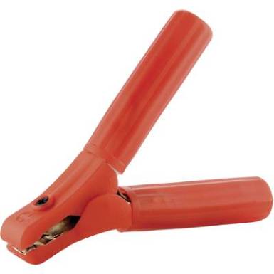 Töltő csipesz, 600A, piros, Tru Components Töltő csipesz, 600A, piros, Tru Components