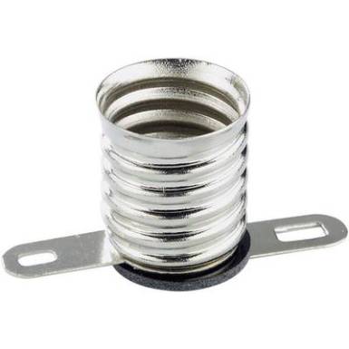 Izzó foglalat E10 forrasztható, Tru Components 1570981 Izzó foglalat E10 forrasztható, Tru Components 1570981