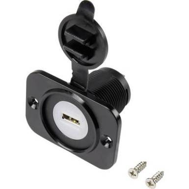 Beépíthető USB védőborítással, Tru Components Beépíthető USB védőborítással, Tru Components