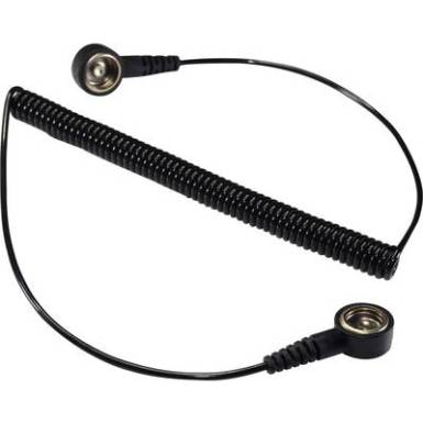 ESD földelő kábel 1.83 m nyomógomb 4 mm/nyomógomb 4 mm, Tru Components 1571138 ESD földelő kábel 1.83 m nyomógomb 4 mm/nyomógomb 4 mm, Tru Components 1571138