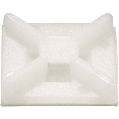 K&aacute;belk&ouml;tegelő r&ouml;gz&iacute;tő k&eacute;szlet, 50 db 19 x 19 mm, Tru Components