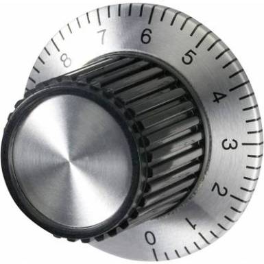 Forgatógomb finomállító skálával, Tru Components Forgatógomb finomállító skálával, Tru Components