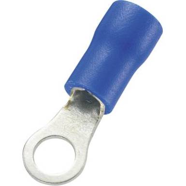 Gyűrüs kábelsaru 1.5 - 2.5 mm?, kék, 100 db, Tru Components 1571366 Gyűrüs kábelsaru 1.5 - 2.5 mm?, kék, 100 db, Tru Components 1571366