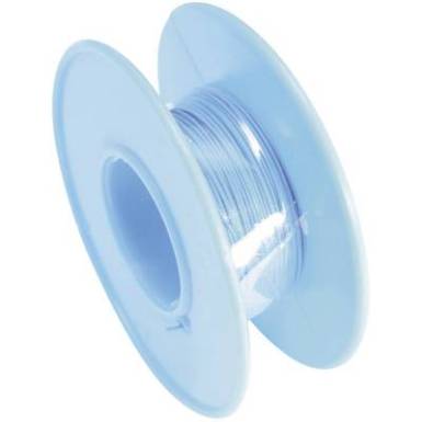 Tekercshuzal, Tru Components, kék, AWG 24, 15 m Tekercshuzal, Tru Components, kék, AWG 24, 15 m