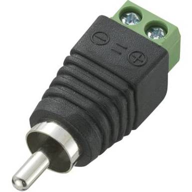 RCA dugó, csavaros bekötés, Tru Components RCA dugó, csavaros bekötés, Tru Components