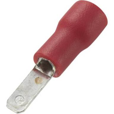 Cs&uacute;sz&oacute;saru 2,8 x 0,5 mm, piros, 100 db, Tru Components
