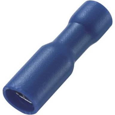 Kerek csatlakozó alj 4 x 7.7 mm, kék, 100 db, Tru Components Kerek csatlakozó alj 4 x 7.7 mm, kék, 100 db, Tru Components