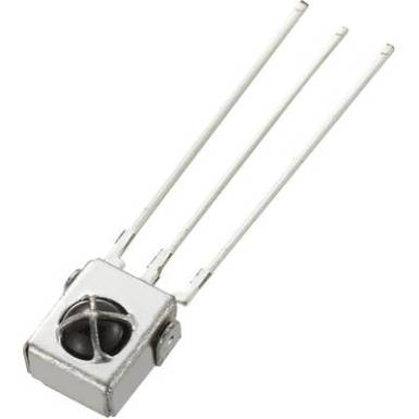 Infra vevő, 2,7-5,5V, Tru Components OS-1638 Infra vevő, 2,7-5,5V, Tru Components OS-1638
