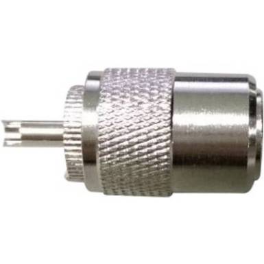 UHF csatlakozó dugó, egyenes, 50 Ohm, 1 db UHF csatlakozó dugó, egyenes, 50 Ohm, 1 db