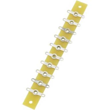 Forrasztóléc 10 pól., 120 mm, TRU COMPONENTS Forrasztóléc 10 pól., 120 mm, TRU COMPONENTS