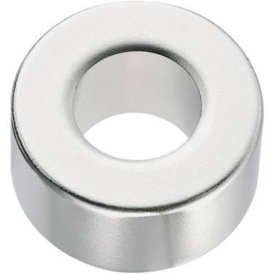 Tartós mágnes, gyűrű, N35 10 x 2 x 5 mm, TRU COMPONENTS Tartós mágnes, gyűrű, N35 10 x 2 x 5 mm, TRU COMPONENTS