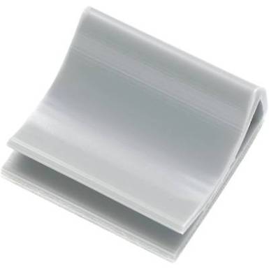 Kábelrögzítő lapos kábelhez, 25 mm, fehér, TRU COMPONENTS 1572127 130100-PVC-WH-D1 Kábelrögzítő lapos kábelhez, 25 mm, fehér, TRU COMPONENTS 1572127 130100-PVC-WH-D1