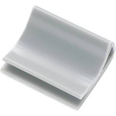 Kábelrögzítő lapos kábelhez, 28 mm, világosszürke, TRU COMPONENTS 1572128 FCC-28 Kábelrögzítő lapos kábelhez, 28 mm, világosszürke, TRU COMPONENTS 1572128 FCC-28