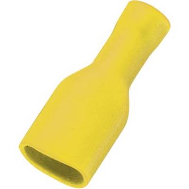 Csúszósaru, teljesen szigetelt, 4 - 6 mm?, 50 db, TRU COMPONENTS Csúszósaru, teljesen szigetelt, 4 - 6 mm?, 50 db, TRU COMPONENTS