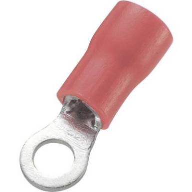 Gyűrüs kábelsaru 0,5 - 1,5 mm?, piros, 100 db, TRU COMPONENTS 1572134 Gyűrüs kábelsaru 0,5 - 1,5 mm?, piros, 100 db, TRU COMPONENTS 1572134